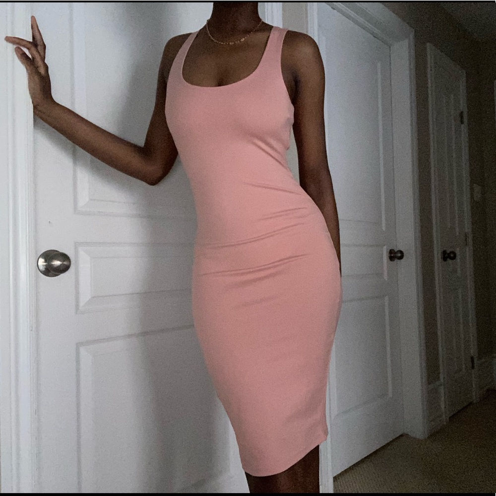 Pink Bodycon Dress